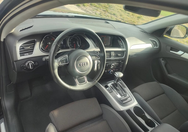 Audi A4 Allroad cena 56700 przebieg: 249000, rok produkcji 2014 z Wiązów małe 277